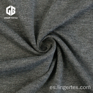 TR Grey Melange Spandex Uso de tela Roma